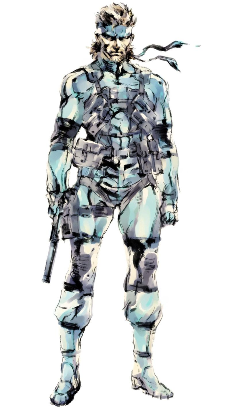 Illustration for article titled Metal Gear Has Had Some Amazing Art, Yo